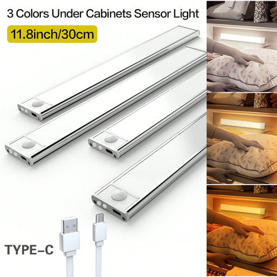 Under Cabinet LED Lights Motion Sensor - Wireless (2 Pack)
