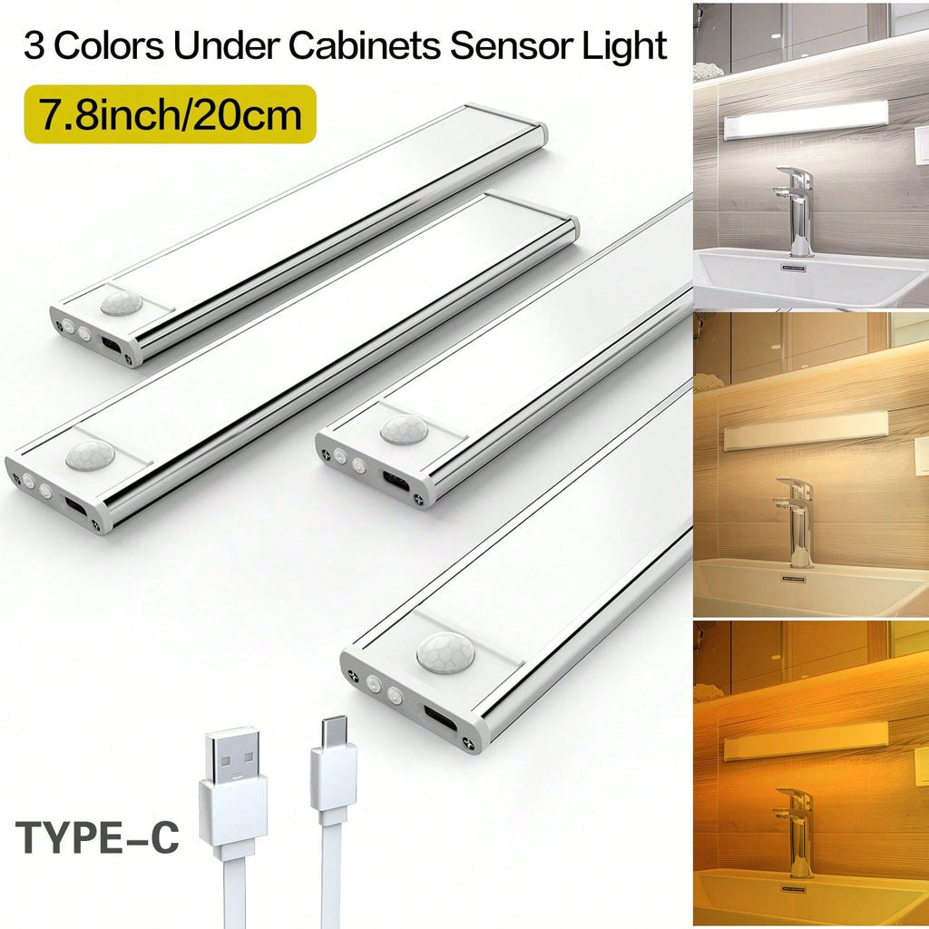 Under Cabinet LED Lights Motion Sensor - Wireless (2 Pack)